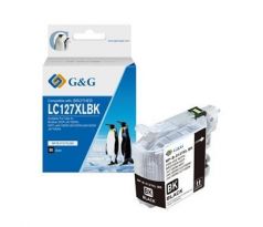 alt. kazeta G&G pre BROTHER LC127XLBK DCP-J4110DW / MFC-J4410DW / MFC-J4510DW / MFC-J4610DW / MFC-J4710DW (BK) (NP-B-0127XLBK(with chip))