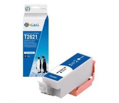 alt. kazeta G&G pre EPSON C13T26214010 XP-600 / XP-605 / XP-700 / XP-800 (24,4ml/BK) (NP-R-2621BK)