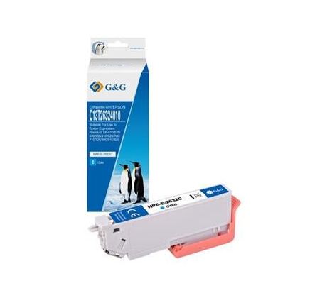 alt. kazeta G&G pre EPSON C13T26324010 XP-600 / XP-605 / XP-700 / XP-800 (13,8ml/C) (NP-R-2632C)