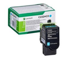 Toner Lexmark MC2640,C2535,C2425,MC2425,MC2535 CYAN (2300 str.) (C232HC0)