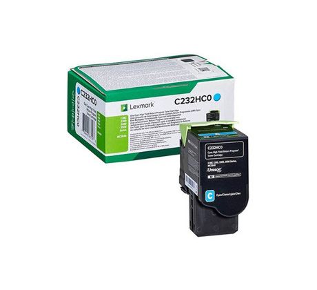 Toner Lexmark MC2640,C2535,C2425,MC2425,MC2535 CYAN (2300 str.) (C232HC0)