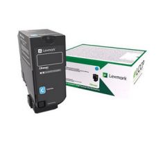 Toner Lexmark CS720, CS725, CX725 CYAN (12000 str.) (74C2HC0)