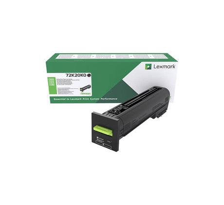 Toner Lexmark CS820, CX82x, CX860 BLACK (8000 str.) (72K20K0)