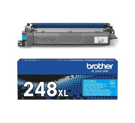 toner BROTHER TN-248XL Cyan HL-L3220CW/L8230CDW, DCP-L3520CDW/L3560CDW, MFC-L3740CDW/L8340CDW (2300 str.) (TN248XLC)