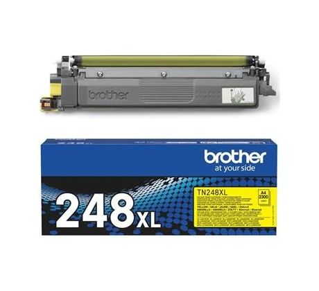 toner BROTHER TN-248XL Yellow HL-L3220CW/L8230CDW, DCP-L3520CDW/L3560CDW, MFC-L3740CDW/L8340CDW (2300 str.) (TN248XLY)