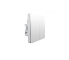 vypínač s dvojitým relé zigbee AQARA Smart Wall Switch H1 EU (No Neutral, Double Rocker) (WS-EUK02) (AQARA-WS-EUK02-1001)