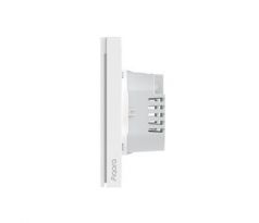 nástenný smart vypínač 2 páčkový - AQARA Smart Wall Switch H1 EU (With Neutral, Double Rocker) (WS-EUK04) (AQARA-WS-EUK04-1036)