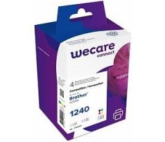 alt. multipack wecare ARMOR pre BROTHER LC1240 VAL BP Black+CMY pre DCPJ525,J725,MFCJ430,J6510,J6710,J6910 16/3x8ml (K10351W4)