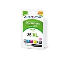 alt. multipack wecare ARMOR pre EPSON T263X Black+CMY+PK pre XP510,520,600,700,710,720,800,810 1x21ml/4x14ml str (K10368W4)