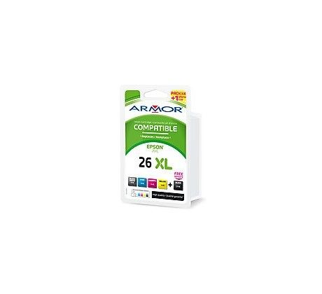 alt. multipack wecare ARMOR pre EPSON T263X Black+CMY+PK pre XP510,520,600,700,710,720,800,810 1x21ml/4x14ml str (K10368W4)