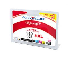 alt. multipack wecare ARMOR pre CANON Pixma TR7550 PGI580XXL Black + CLI581XXL CMYK (K10503W4)