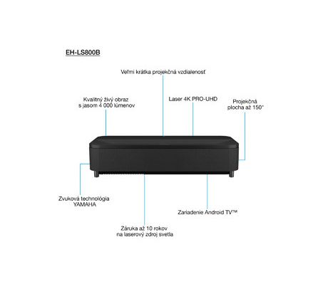 3LCD Epson EH-LS800B (V11HA90140)