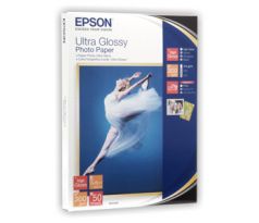 Ultra Glossy Photo Paper, 130 x 180 mm, 300g/m?, 50 Sheet (C13S041944)