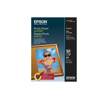 papier EPSON S042539 Photo Glossy 200g/m2, A4, 50ks (C13S042539)