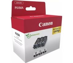 kazeta CANON PGI-35BK black TRIPLE PIXMA iP100/iP110/TR150 (3x 191 str.) (1509B028)