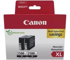 kazeta CANON PGI-2500BK XL black TWIN MAXIFY iB4050/MB5050/MB5350 (2x 2500 str.) (9254B011)