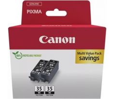 kazeta CANON PGI-35BK black TWIN PIXMA iP100/iP110/TR150 (2x 191 str.) (1509B029)