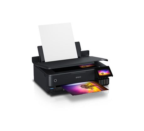 MFP "ecoTANK" farebné atramentové EPSON L8180, potlač CD/DVD, sieť, DUPLEX, Wi-Fi, iPrint (C11CJ21402)