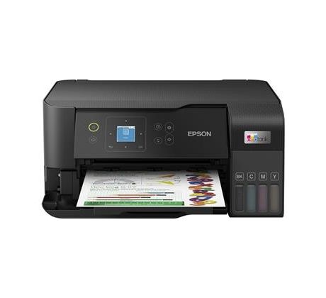 MFP "ecoTANK" ITS farebné atramentové EPSON L3560, A4, USB, LCD, WiFi, iPrint, bezokrajová tlač fotografií (C11CK58403)