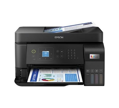 MFP "ecoTANK" farebné atramentové EPSON L5590, sieť, ADF, Wi-Fi, Ethernet, FAX (C11CK57403)