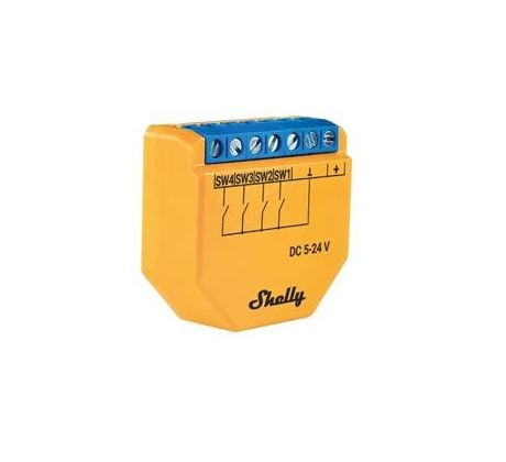 Shelly Plus i4 DC - modul na aktiváciu scén (WiFi) (SHELLY-i4-DC-1291)