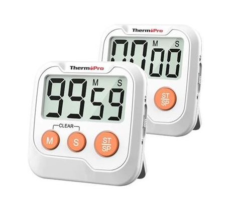 digitálny časovač ThermoPro TM-03 (stopky, odpočítavanie, alarm) (PTS-071)