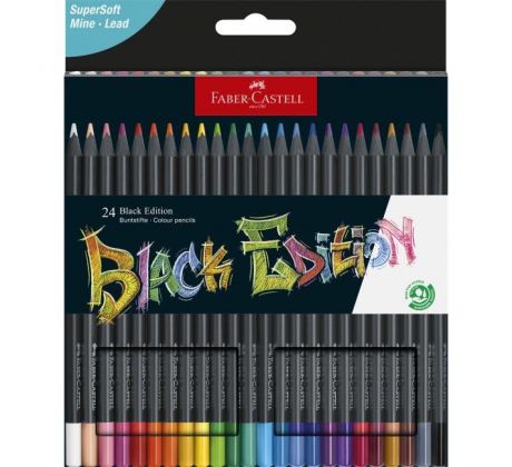 Frabičky Faber Castell Black Edition 24ks