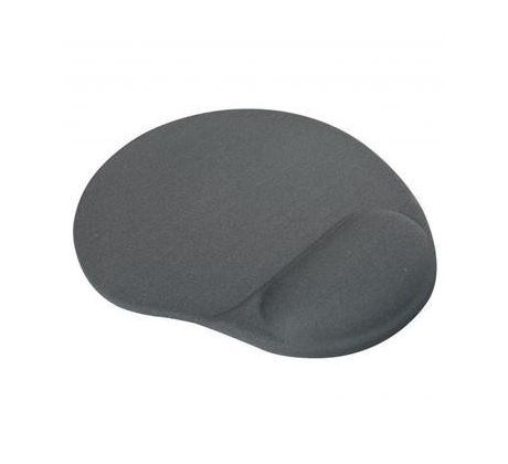 ergonomická podložka pod myš LOGO, látková, sivá, 250 x 255 x 25 mm PYG01SK00L (PYG01SK00L)