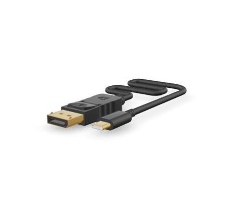 USB-C to DisplayPort-male adapter, 4K 60 Hz, 2 m, black (A-CM-DPM-01)