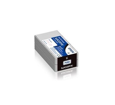 kazeta EPSON EPSSJIC22P(K) pre C3500 black (C33S020601)