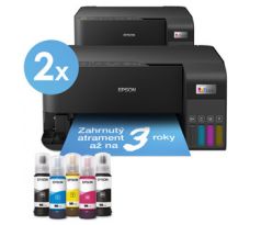 AKCIA: 2x MFP "ecoTANK" EPSON L3550 (C11CK59403)