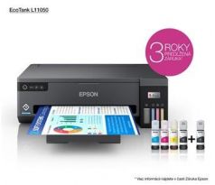 Farebná atramentová "TANK" tlačiareň EPSON L11050, A3, USB, ethernet, Wi-Fi (C11CK39402)