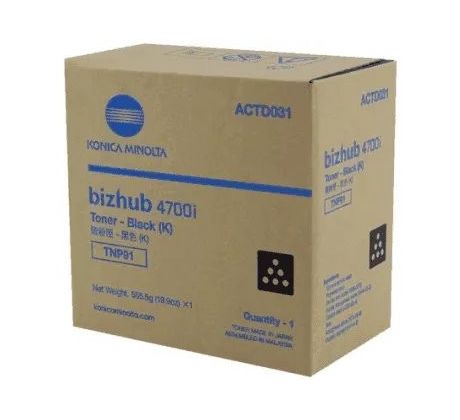 toner MINOLTA TNP91 black Bizhub i-SERIES 4700i/4701i (20000 str.) (ACTD051)