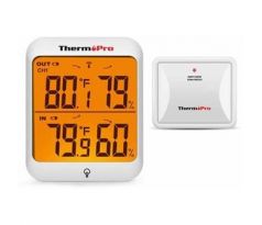 bezdrôtový digitálny teplomer ThermoPro s dosahom až 60 m (TP-63C)