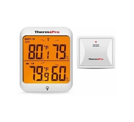 bezdrôtový digitálny teplomer ThermoPro s dosahom až 60 m (TP-63C)