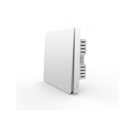 vypínač s relé zigbee AQARA Smart Wall Switch H1 EU (No Neutral, Single Rocker) (WS-EUK01) (AQARA-WS-EUK01-1000)