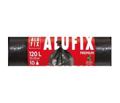 Vrecia na odpadky PROFI 120 l / 10 ks, 45my, 70 x 110 cm, čierne, LDPE