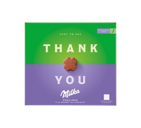 Milka Thank you bonboniéra kakaová náplň 110 g