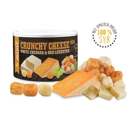 Chrumkavý syr - White Cheddar & Red Leicester 70 g