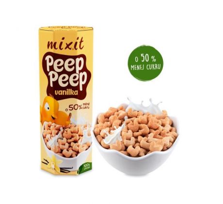 Mixit Cereálie Peep Peep- Vanilka 280g