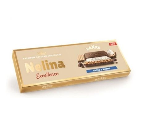 Nelina Premium Excellence čokoláda s vaflou 190g