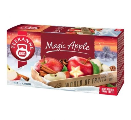 Čaj TEEKANNE ovocný Magic Apple & Cinnamon HB 20 x 2,25 g