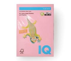 Farebný papier IQ color ružová pastelová PI25, A3 160g