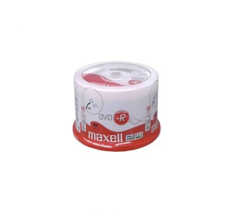 DVD-R Maxell Printable 4,7 GB 16x cake 50