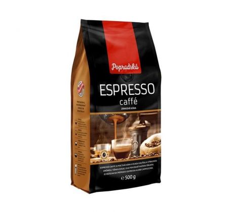 Káva Popradská ESPRESSO caffé zrnková 500 g