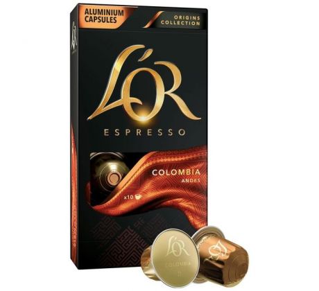 Kapsule L´OR Colombia 10 kapsúl 52 g