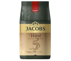 Káva Jacobs Velvet Crema Gold zrnková 1000g