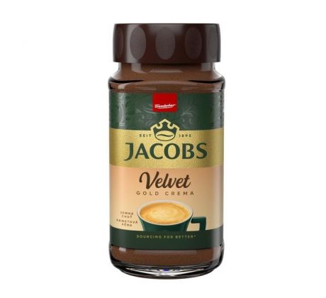 Káva Jacobs Velvet Gold Crema instantná 180g