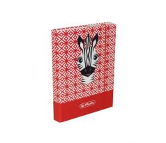 Box na zošity A5 s gumičkou Cute Animals Zebra