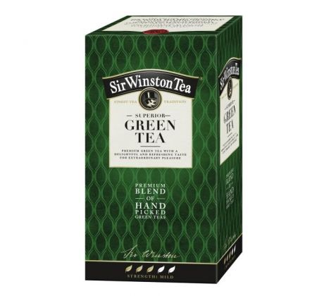 Čaj SIR WINSTON Superior Green Tea HB 35 g